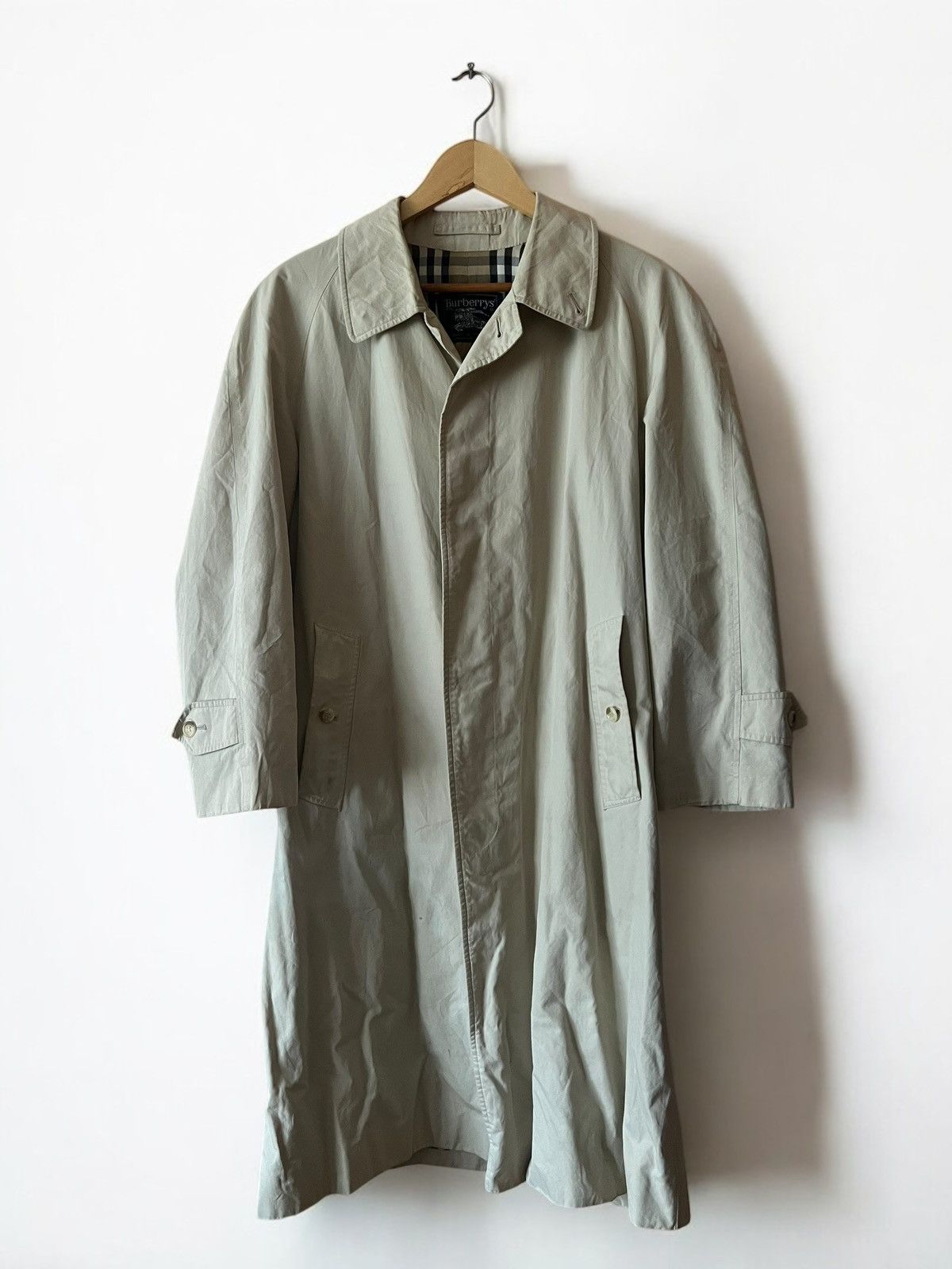 Burberry Prorsum × Vintage BURBERRY’S PRORSUM 90s VINTAGE TRENCH COAT NOVA CHECK CLOAK Size M / US 6-8 / IT 42-44 - 2 Thumbnail