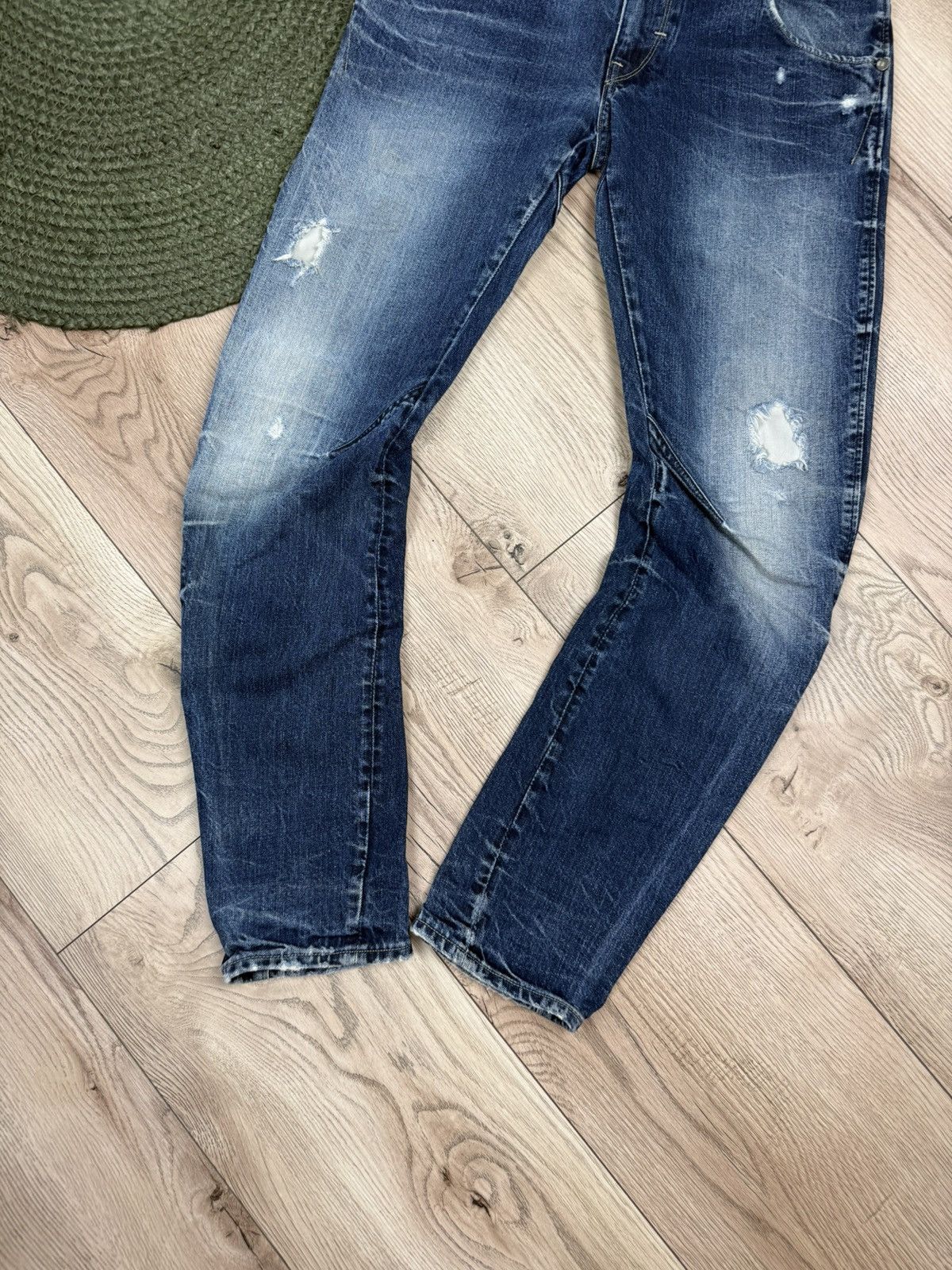 G-Star × Vintage 32/32 Vintage Distressed G-Star Arc Raw 96 Jeans Denim Pants Size US 32 / EU 48 - 2 Thumbnail