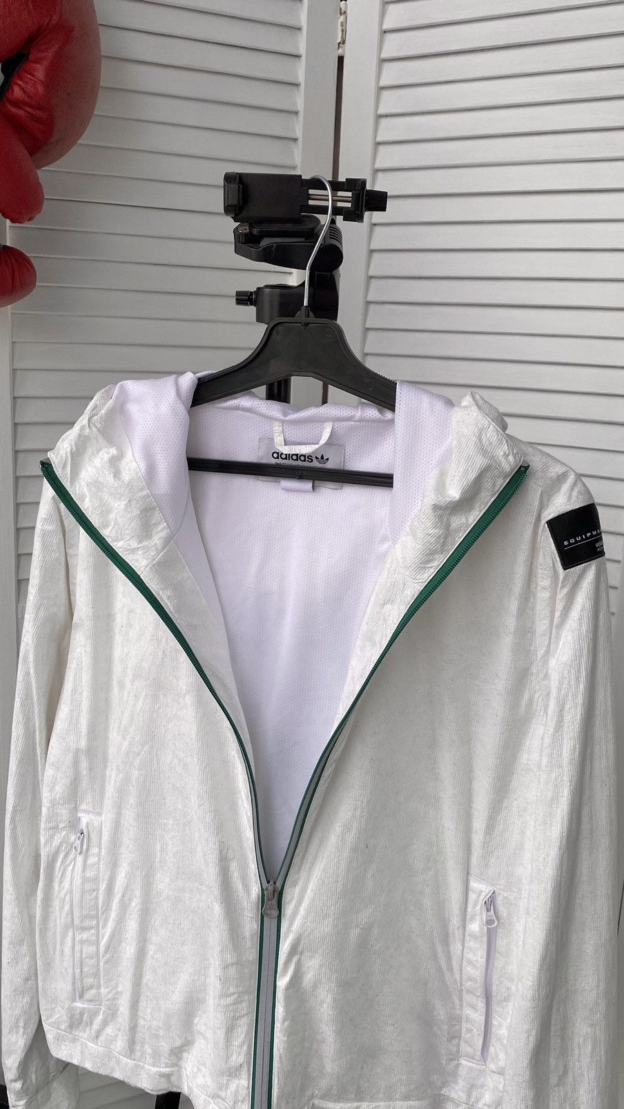 Adidas Adidas Equipment Cropped Track Jacket Size S / US 4 / IT 40 - 9 Thumbnail