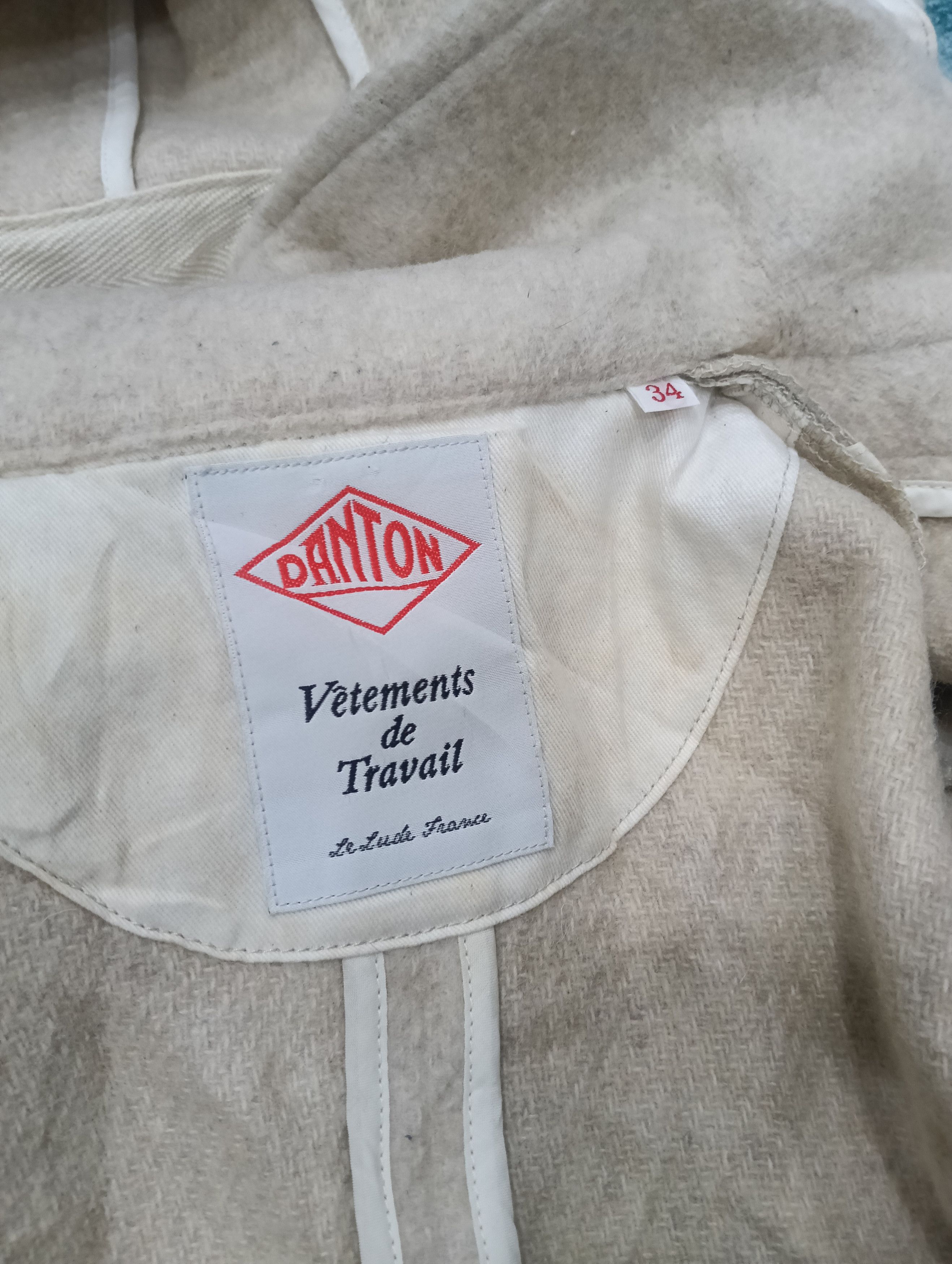 Beauty Beast × Danton × Japanese Brand Danton Wool Jacket Hooded Size US M / EU 48-50 / 2 - 6 Thumbnail