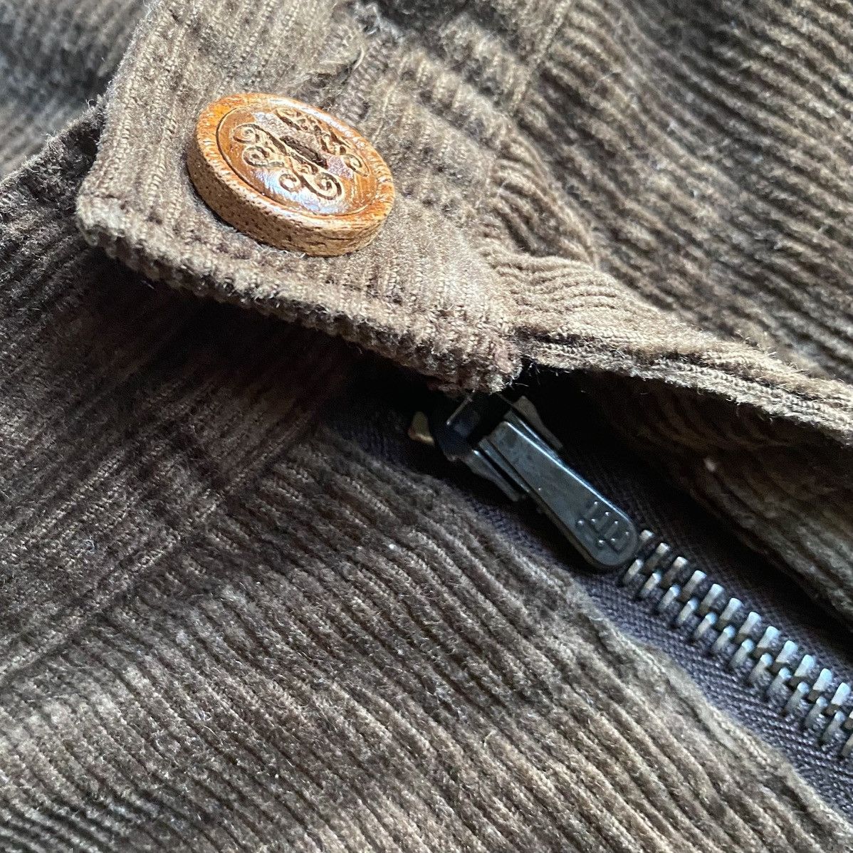 Number (N)ine × Takahiromiyashita The Soloist. SS/AW03 Corduroy Pants With Knit Details Size US 30 / EU 46 - 4 Thumbnail