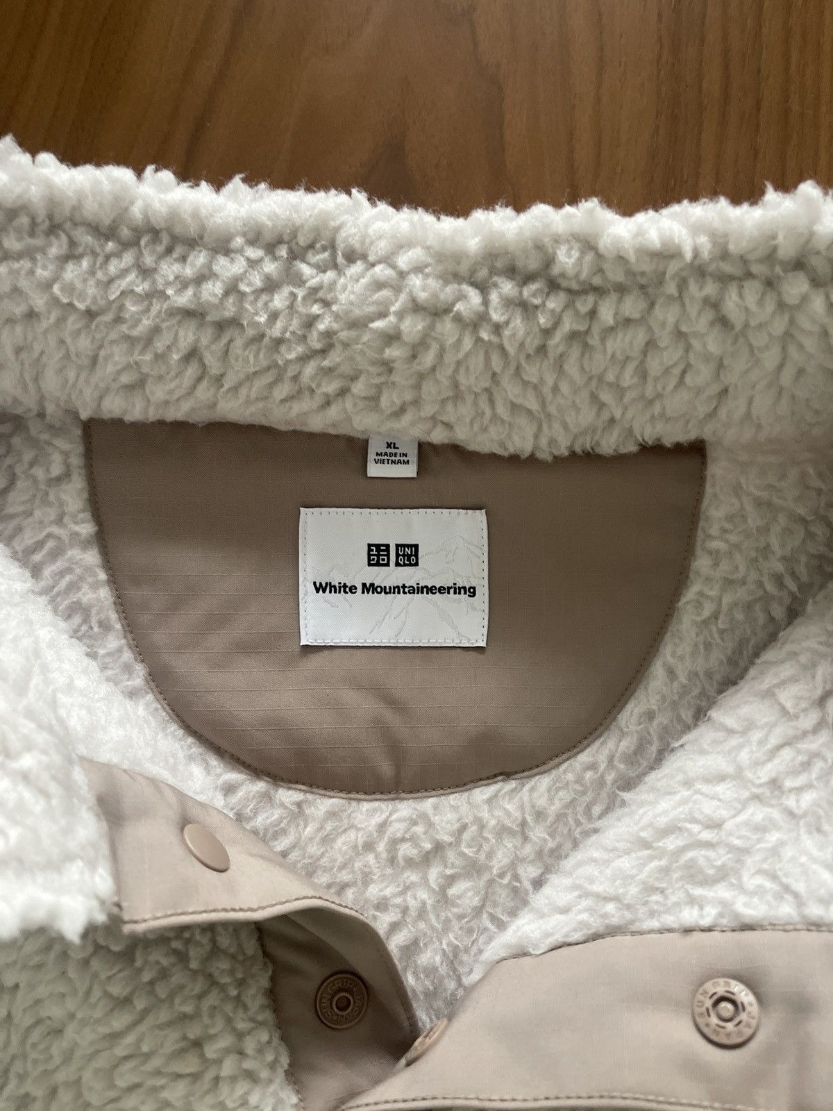 Uniqlo × White Mountaineering Uniqlo x White Mountaineering quarter-snap fleece Size US XL / EU 56 / 4 - 3 Thumbnail