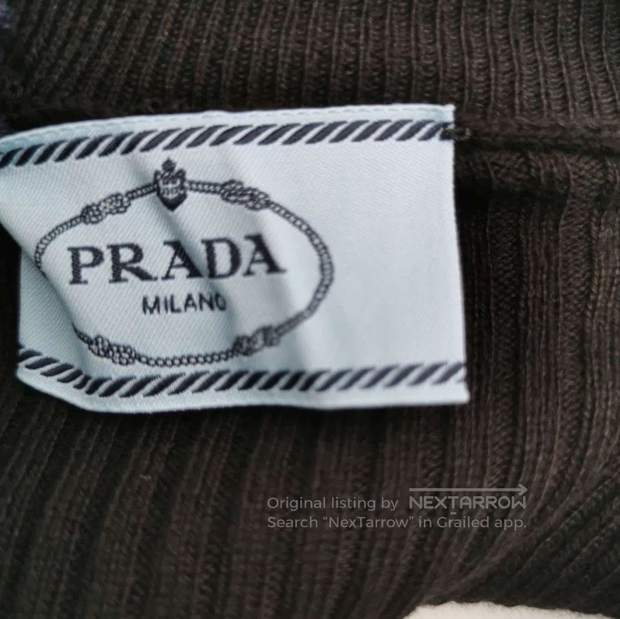 Prada Prada Black Turtleneck Long Sleeve Knit Top . Size XXS / US 00 / IT 34 - 4 Thumbnail