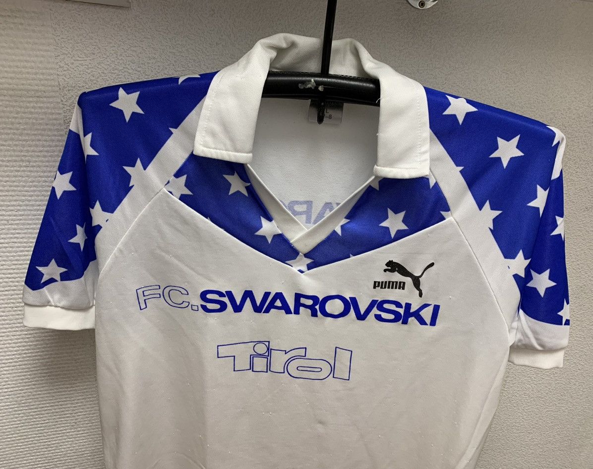 Puma FC Swarovski Tirol Puma vintage soccer jersey 1992-91 L Size US L / EU 52-54 / 3 - 2 Thumbnail