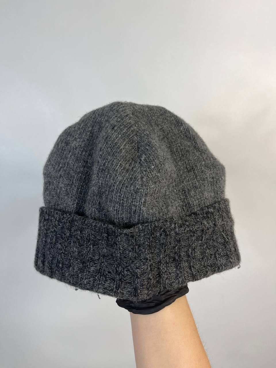 Dolce & Gabbana Dolce & Gabbana Wool Hat Gray Logo ONE SIZE Size ONE SIZE - 5 Thumbnail