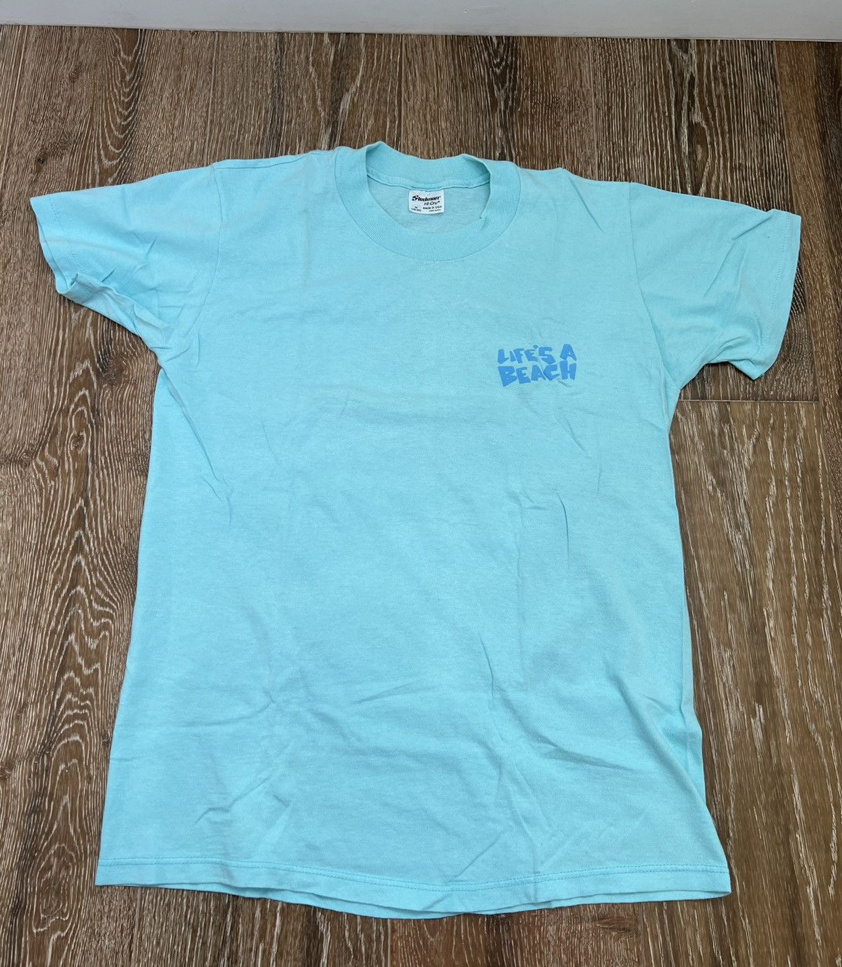 Vintage Vintage lifes a beach california tee Size US S / EU 44-46 / 1 - 1 Thumbnail
