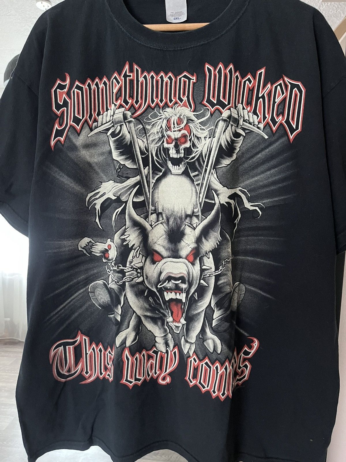 Liquid Blue Vintage 00s Liquid Blue “Something Wicked This Way Comes”Tee Size US XXL / EU 58 / 5 - 3 Thumbnail