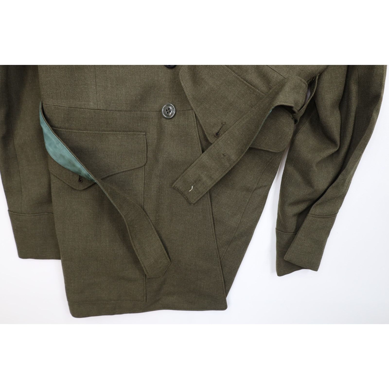 Vintage Vintage 60s Vietnam War Marines USMC Wool Suit Size 36R - 10 Thumbnail