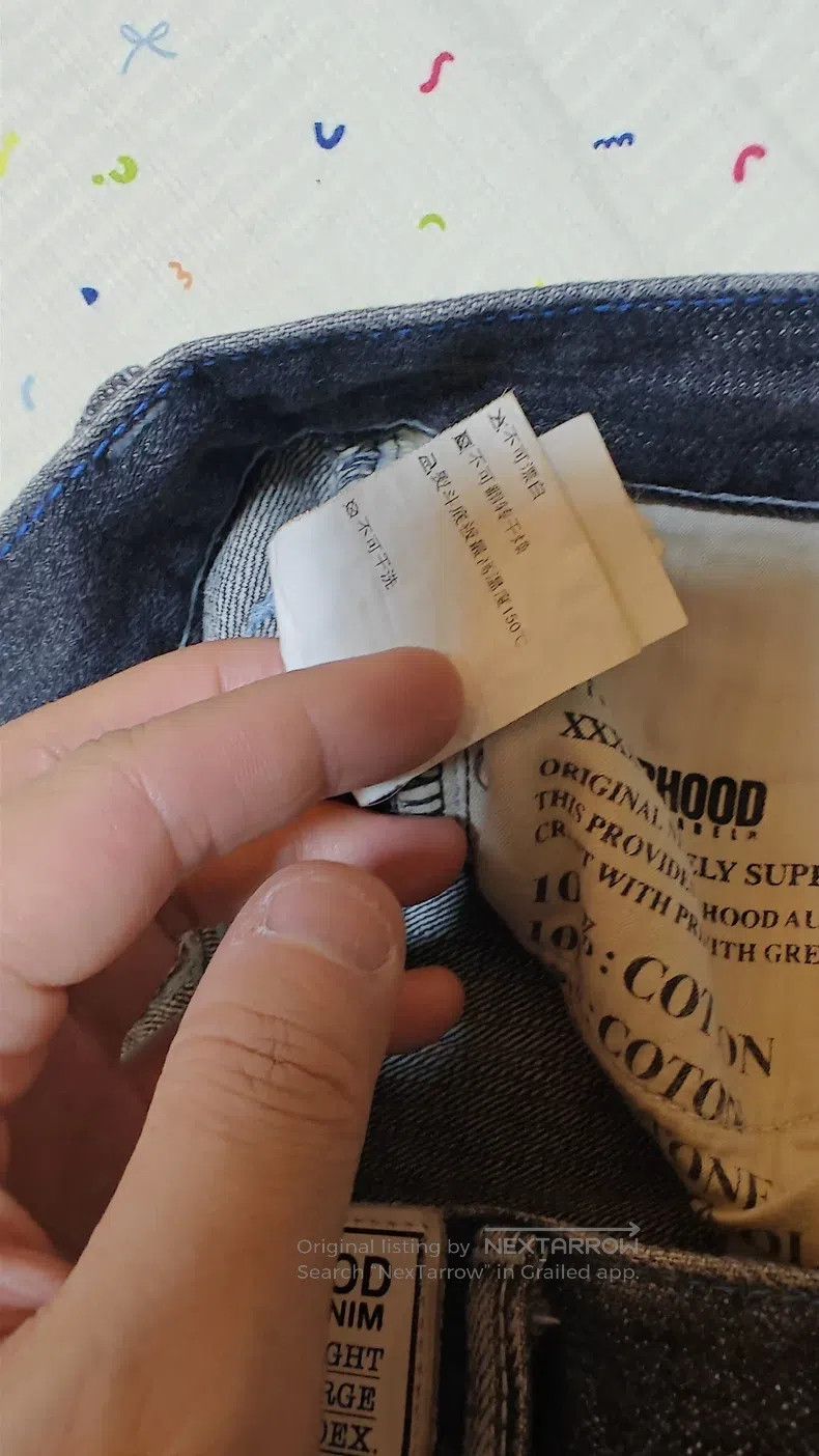 Neighborhood Neighborhood size L Denim Pants, L Size Slim Straight Size US 27 - 8 Thumbnail