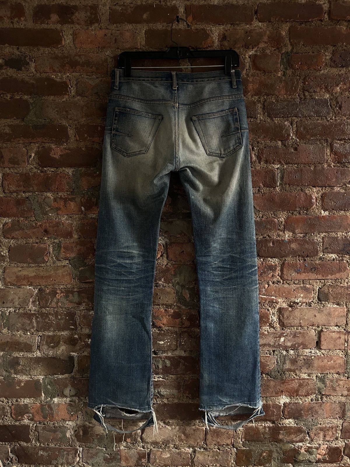 Dior × Hedi Slimane Dior Homme AW05 Rust Bootcut Jeans | Grailed