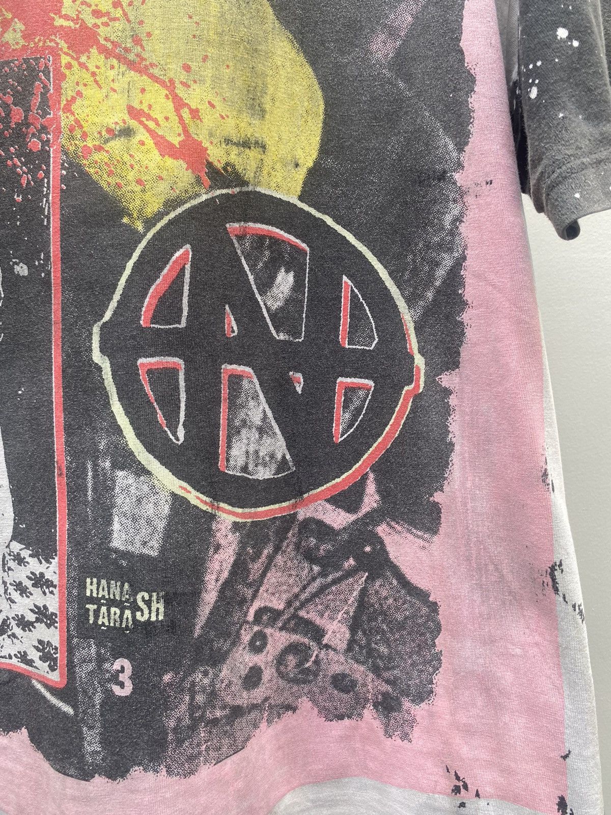Band Tees Trashead Hanatarash Noise T Shirt Sun Faded ERD Grunge Size US XL / EU 56 / 4 - 5 Thumbnail