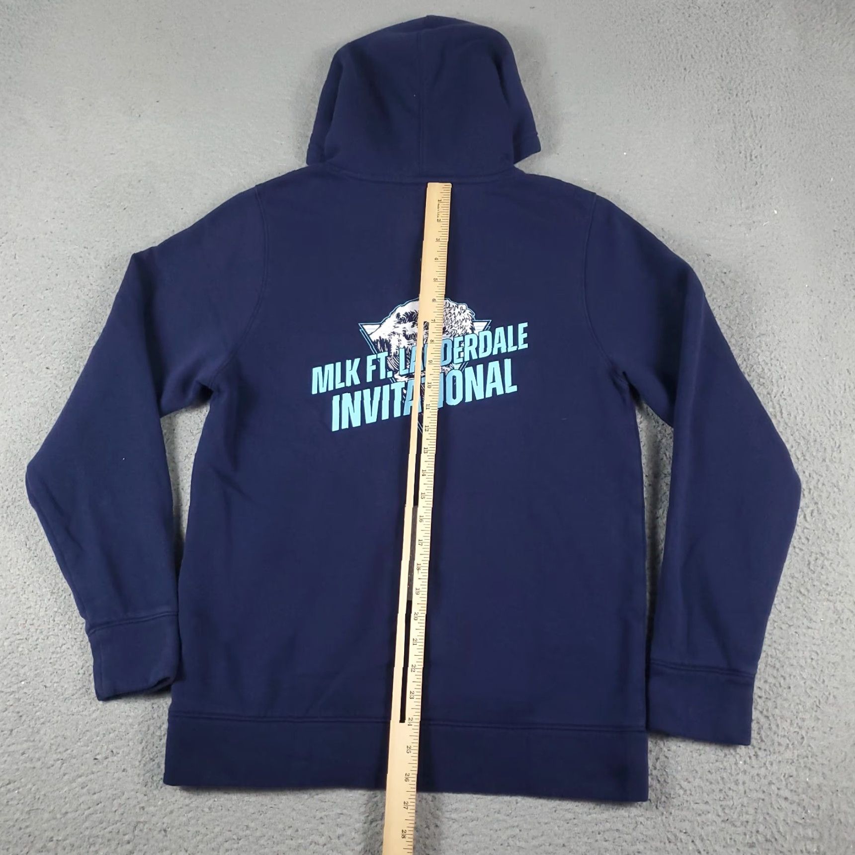 Under Armour Under Armour Hoodie Mens Small Blue Pullover Sweatshirt Mock Neck Long Sleeve Size US S / EU 44-46 / 1 - 6 Thumbnail