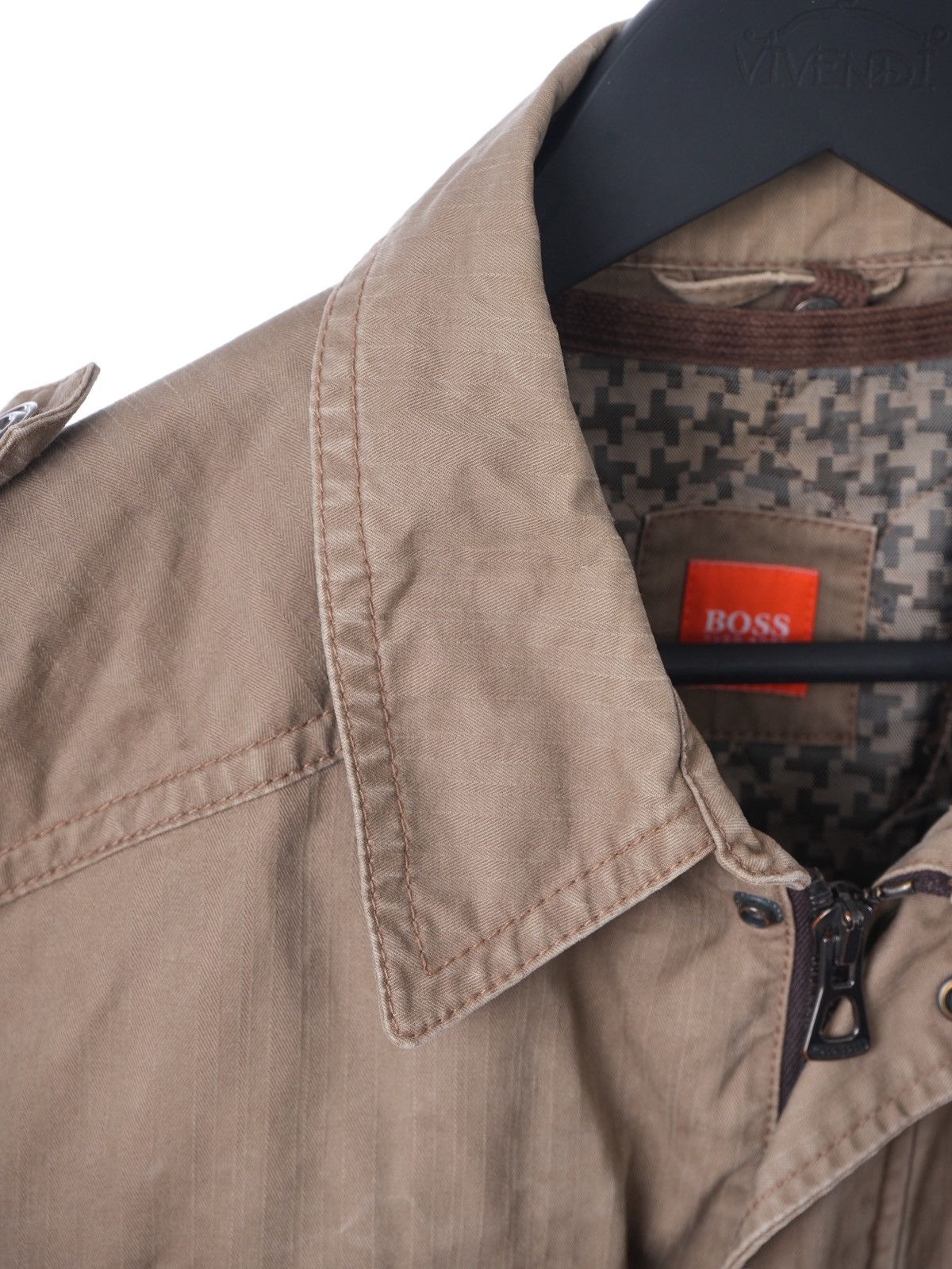 Hugo Boss Hugo Boss 90s Vintage Mens Bomber Jacket Lined L Size US L / EU 52-54 / 3 - 5 Thumbnail