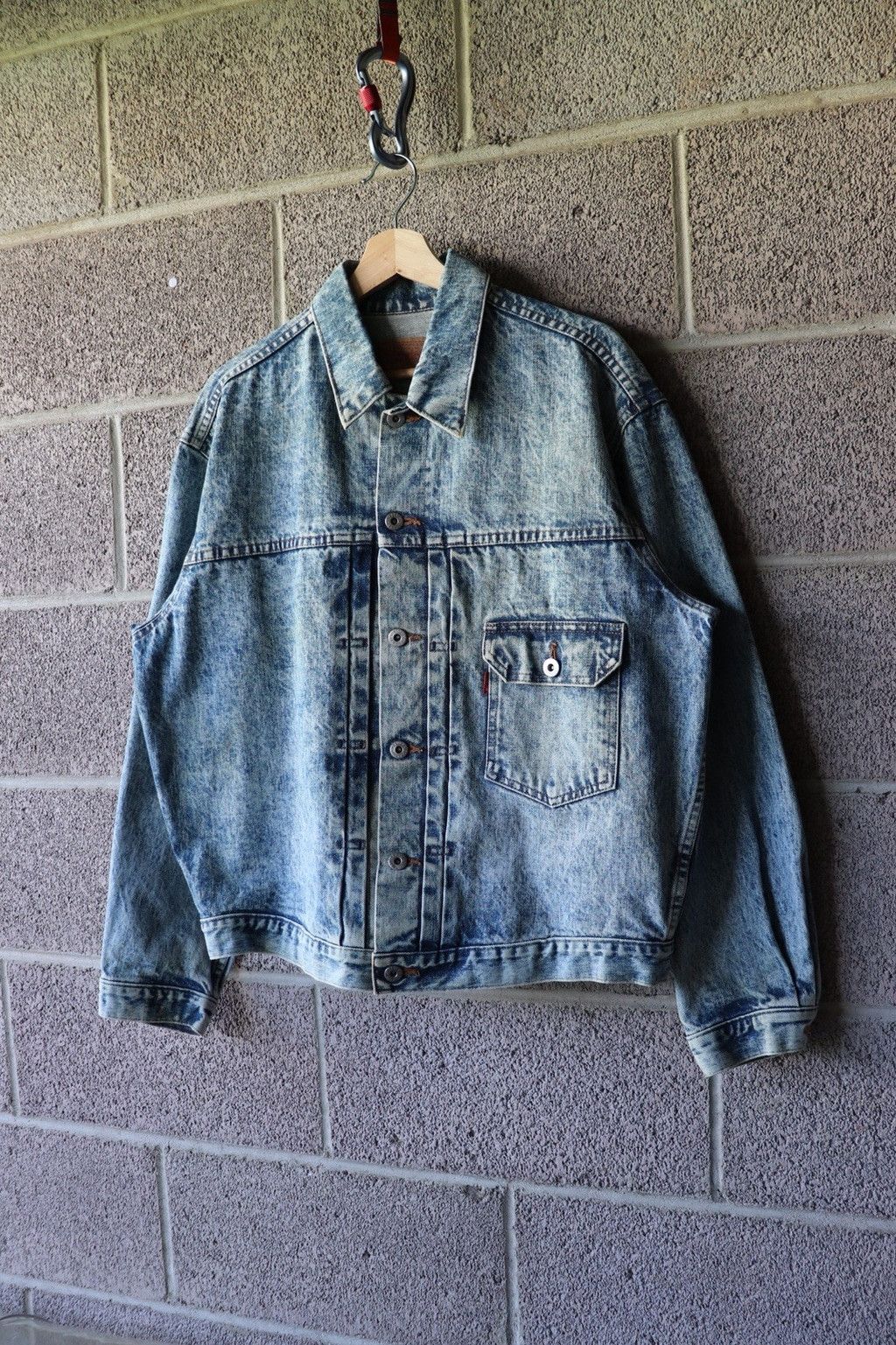 Levi's VTG 80's Type 1 LEVI'S 70702 BIG E SELVEDGE Denim JACKET J Size US L / EU 52-54 / 3 - 5 Thumbnail