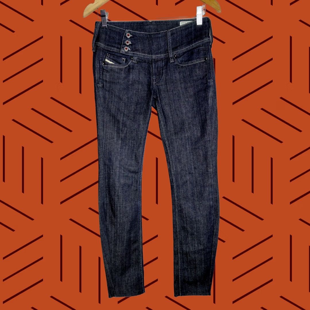 Diesel Diesel Industry Cherock Denim Jeans Blue Slim Size W 26 L 34 Size 26" / US 2 / IT 38 - 1 Thumbnail