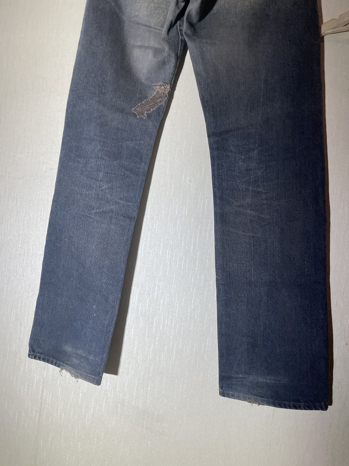 Armani × Japanese Brand × Vintage Armani Japanese vintage avantgarde denim jeans Size US 34 / EU 50 - 11 Thumbnail