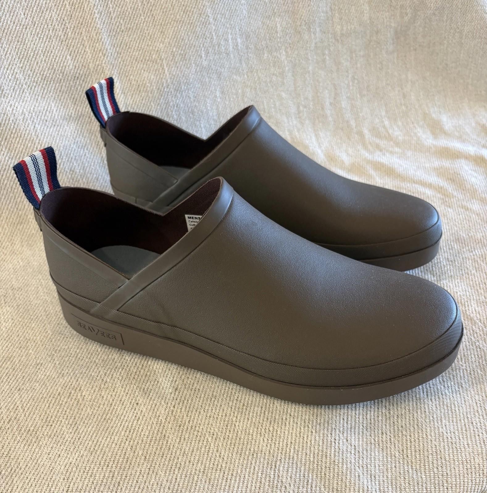 SeaVees Seavees Clog Coffee Rubber Men's Size 13 Waterproof Shoes Size US 13 / EU 46 - 2 Thumbnail