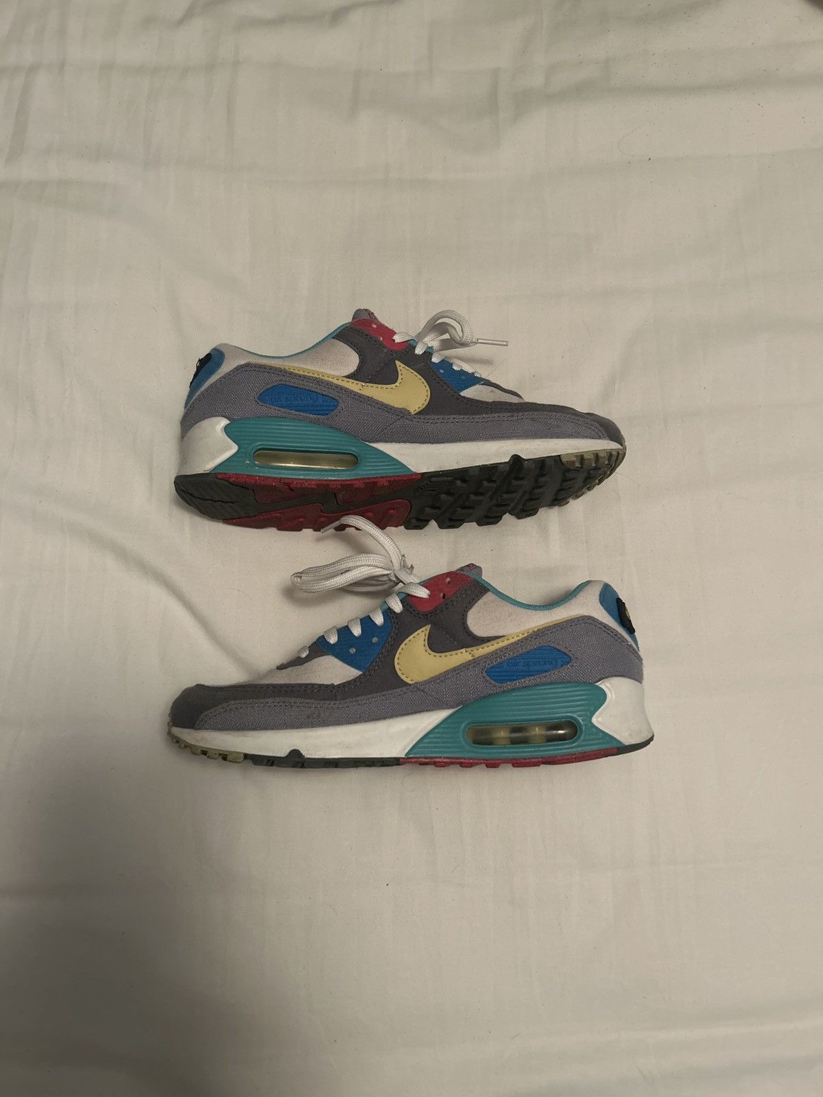 Nike Air Max 90 “Air Sprung-Iron Grey” Size US 8.5 / EU 41-42 - 5 Thumbnail