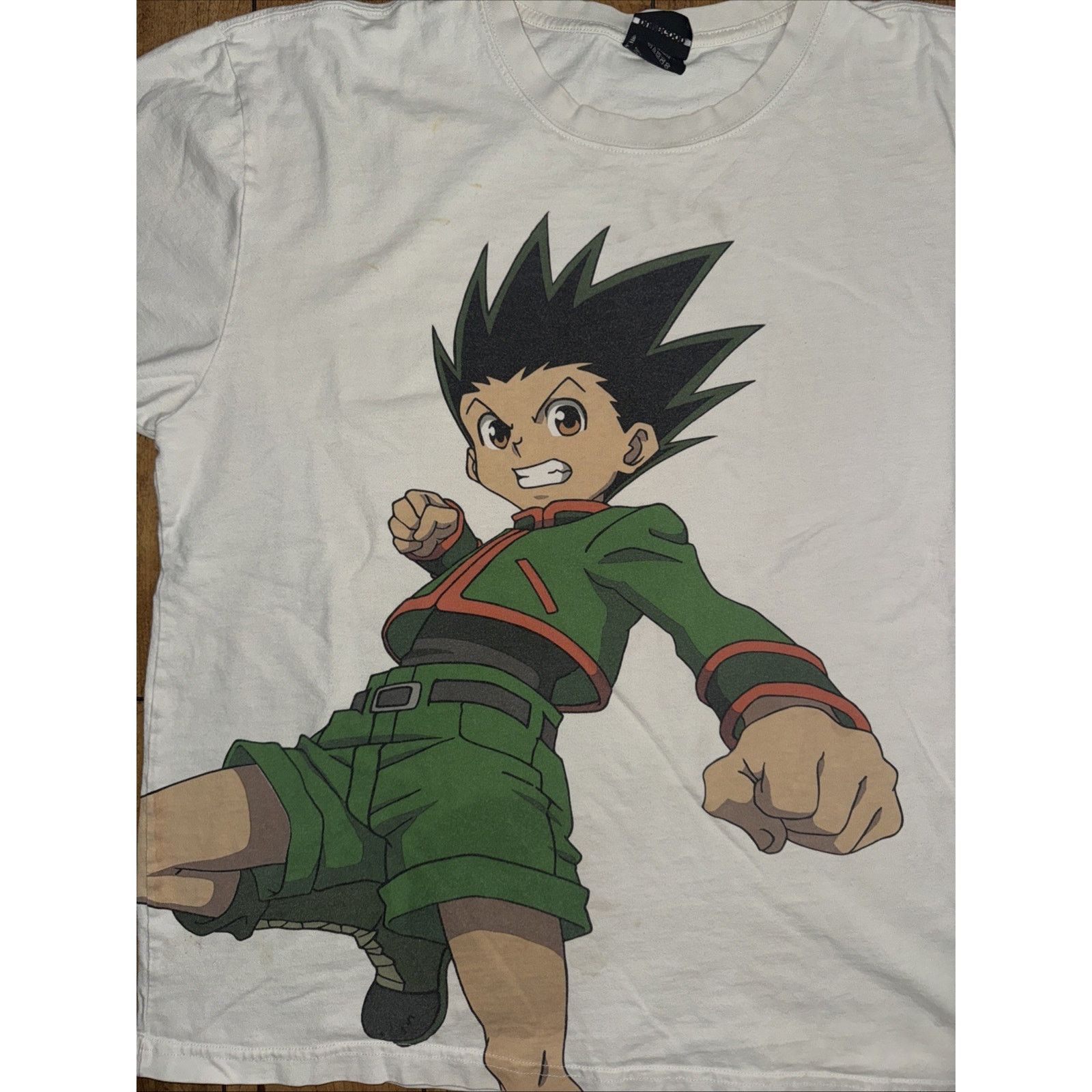 Band Tees × Vintage Dumbgood x Hunter x Hunter T-Shirt White XL 24x27 Anime Size US XL / EU 56 / 4 - 2 Thumbnail