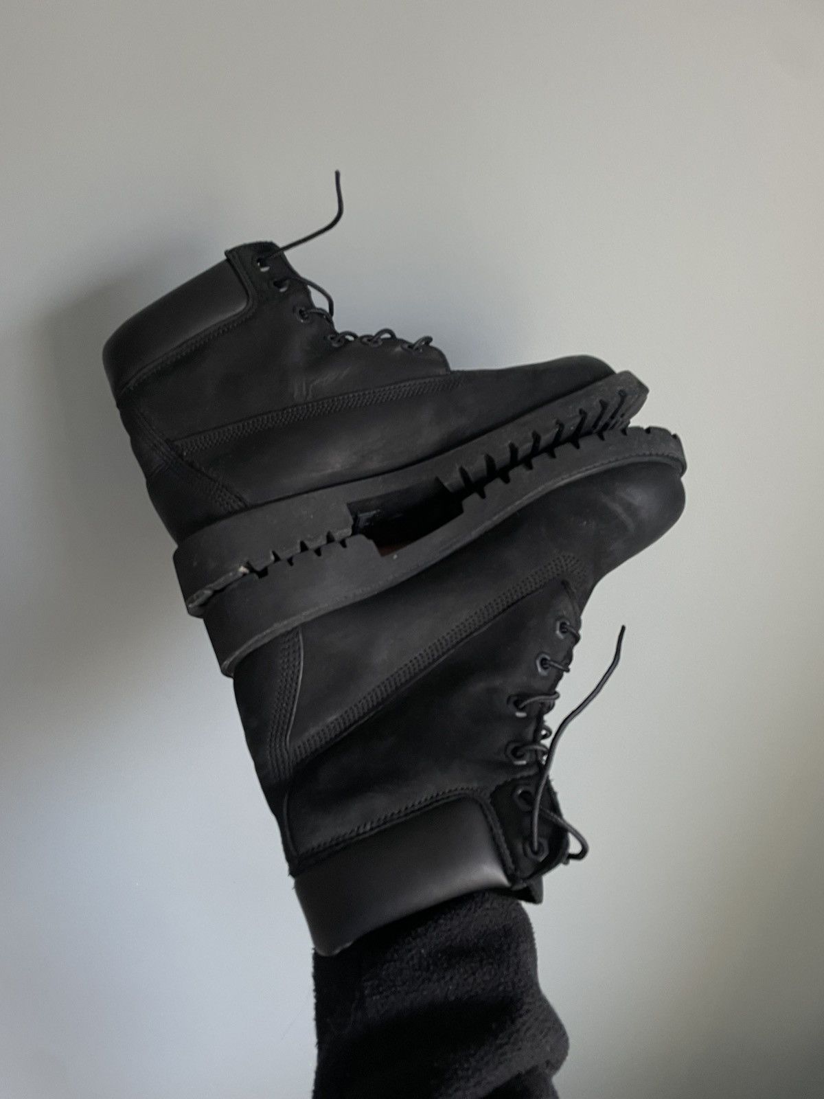 Timberland Timberland 6 Inch Waterproof Black Boots Size US 6 / EU 39 - 6 Thumbnail