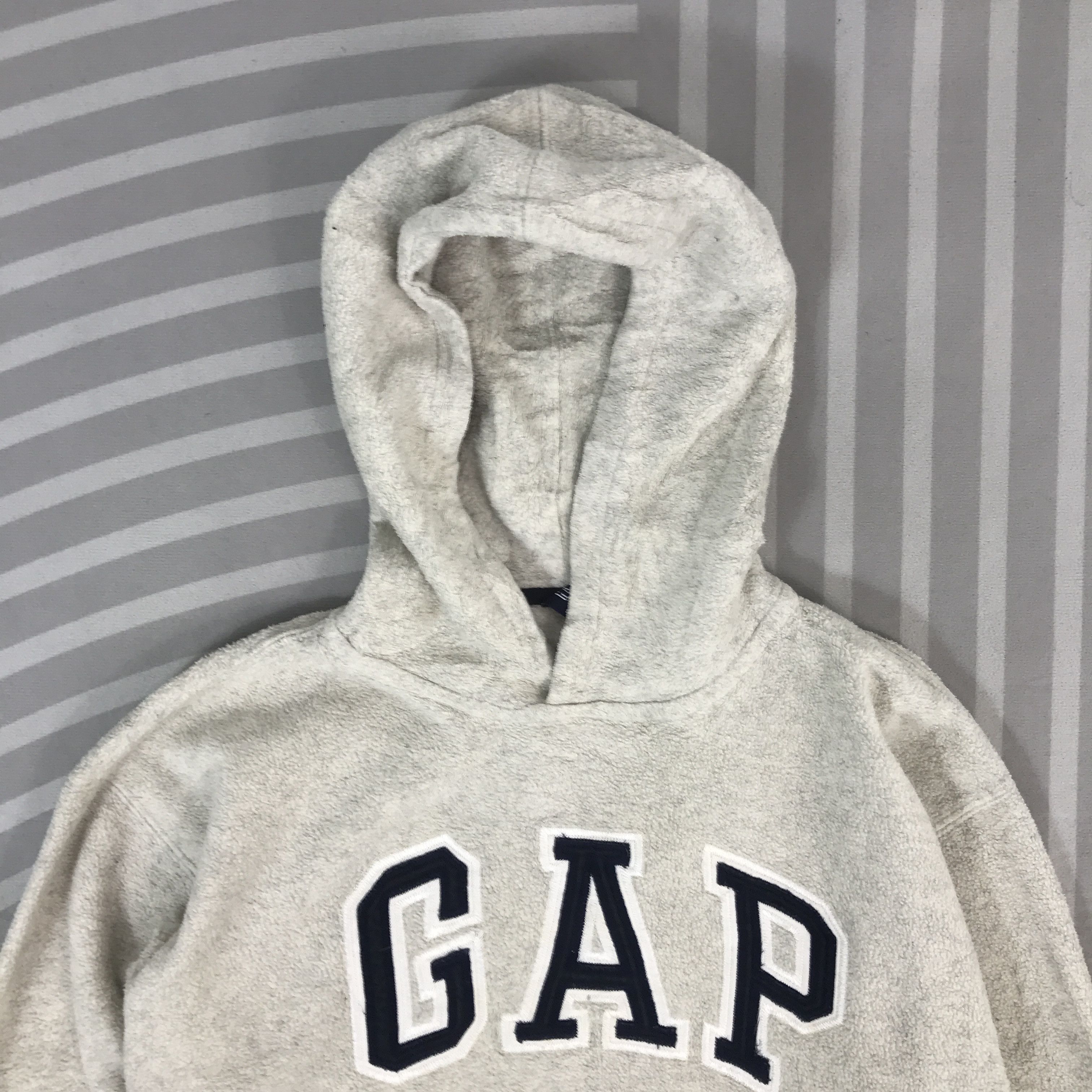 Gap Vintage Gap big logo hoodie sweater Jacket Size US M / EU 48-50 / 2 - 2 Thumbnail