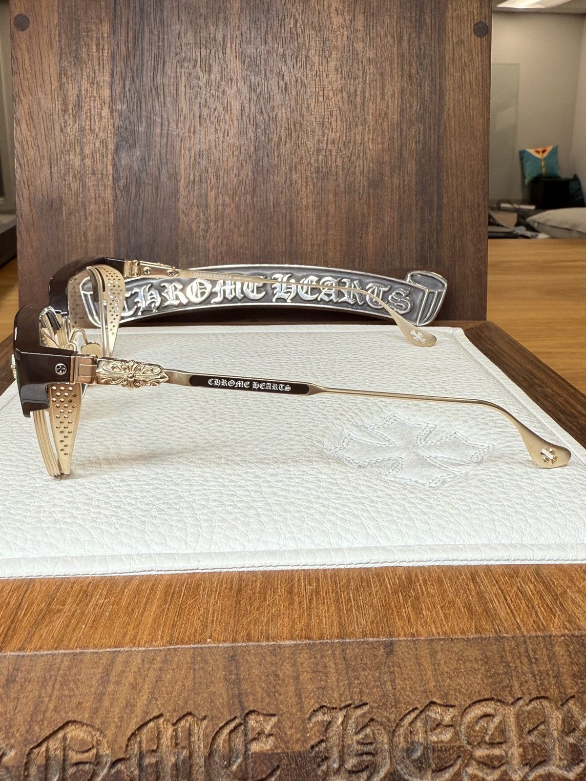 Chrome Hearts Chrome Hearts LGMA Sunglasses Size ONE SIZE - 6 Thumbnail