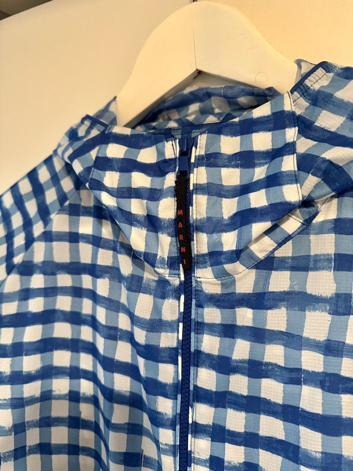 Marni × Uniqlo Uniqlo x MARNI Pocketable Check Parka Size US L / EU 52-54 / 3 - 4 Thumbnail