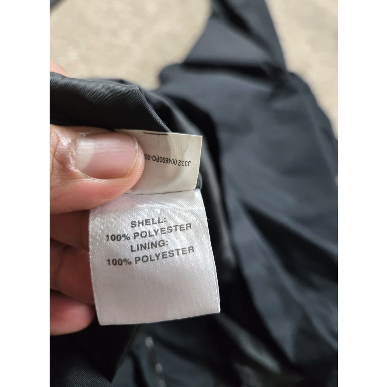 Port Authority Levi's Stadium Jacket Mens XL Black Hooded Full Zip Lined Rain Jacket Employee Size US XL / EU 56 / 4 - 6 Thumbnail