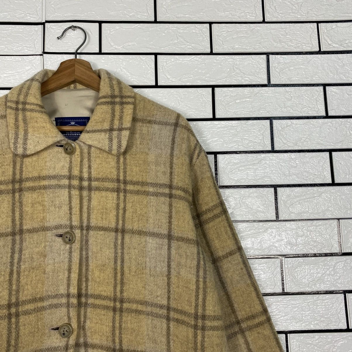Japanese Brand 📌Vintage Wool Jacket One Way Co Tartan Issey Miyake Size US M / EU 48-50 / 2 - 7 Thumbnail