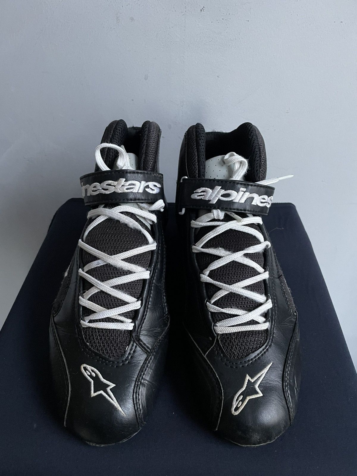 Alpinestars Apinestars Black moto Sneakers vetements style y2k Size US 8.5 / EU 41-42 - 7 Thumbnail