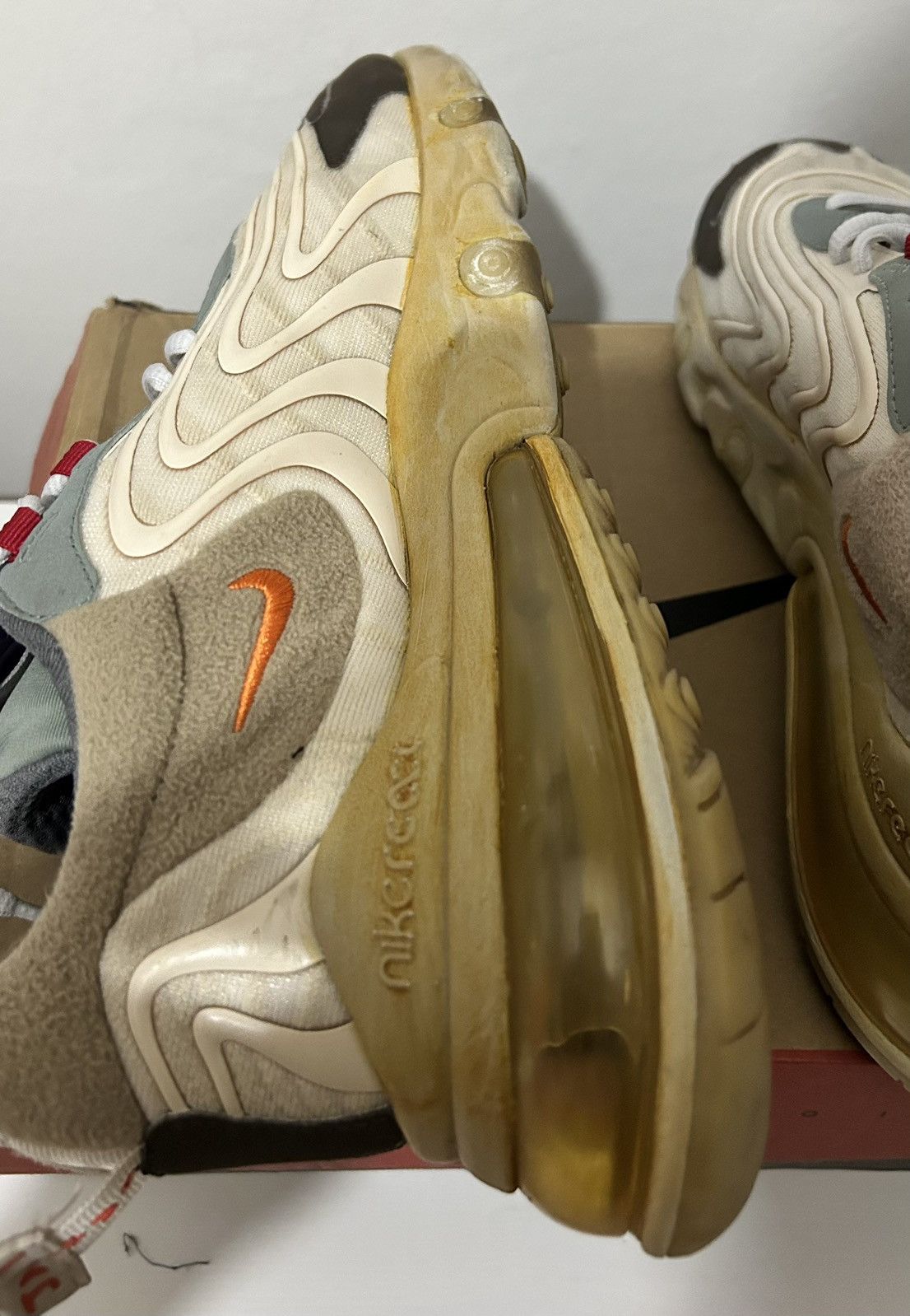 Nike × Travis Scott CT2864-200 Travis Scott Nike Air Max 270 Cactus Trails 8.5UK Size US 8.5 / EU 41-42 - 14 Thumbnail