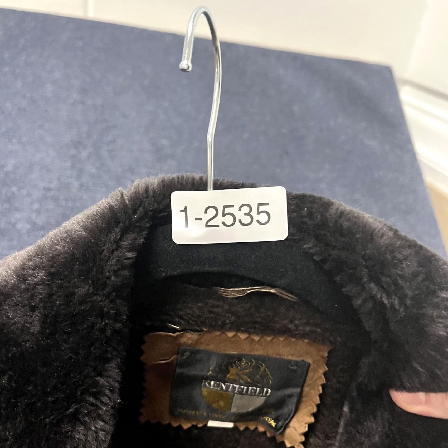 Vintage VINTAGE Kentfield Coat Mens Suede Faux Fur Lined Shearling Winter Overcoat 44 Brown Pockets Button Mens Size US S / EU 44-46 / 1 - 5 Thumbnail