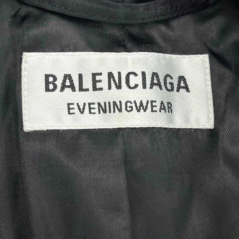 Balenciaga Balenciaga Logo waist tuxedo blazer 2502-Nextarrow Size XS / US 0-2 / IT 36-38 - 4 Thumbnail
