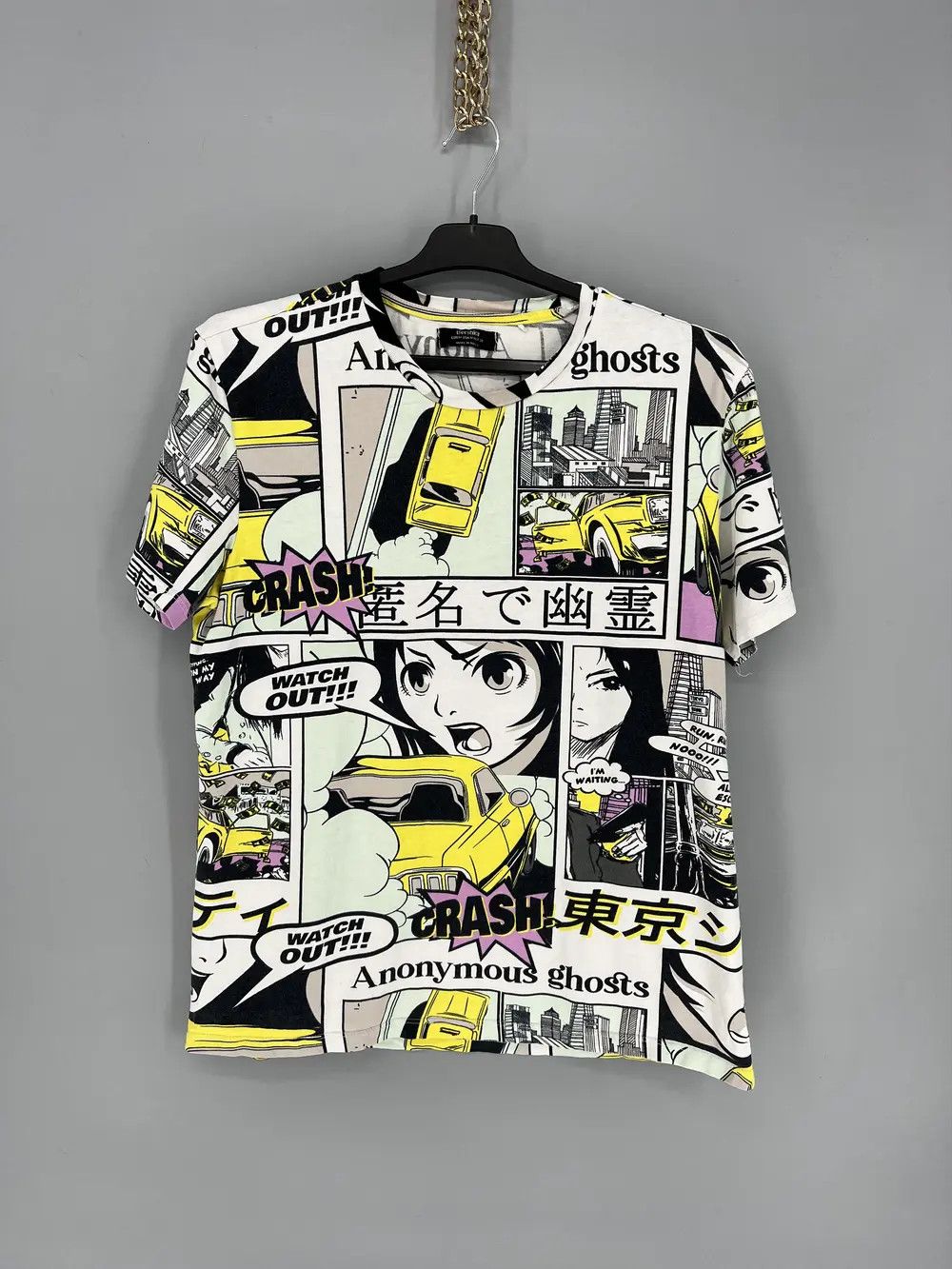 Anime Vintage Manga Panel tee Art Tee Anima Tee Graphic Tee Size US M / EU 48-50 / 2 - 1 Thumbnail
