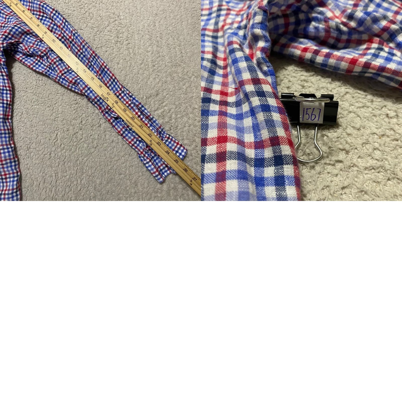 Ralph Lauren Ralph Lauren Mens XL Shirt Multicolor Plaid Check Long Sleeve Button-Down Collar Size US XL / EU 56 / 4 - 9 Thumbnail