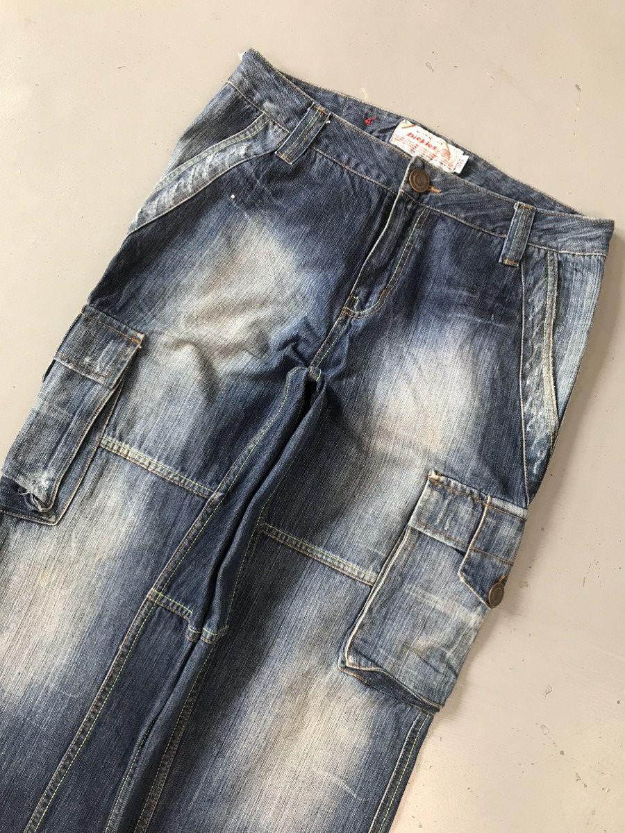 Dickies × Vintage Vintage Dickies Cargo SpellOut Embroidery Denim Size US 30 / EU 46 - 3 Thumbnail