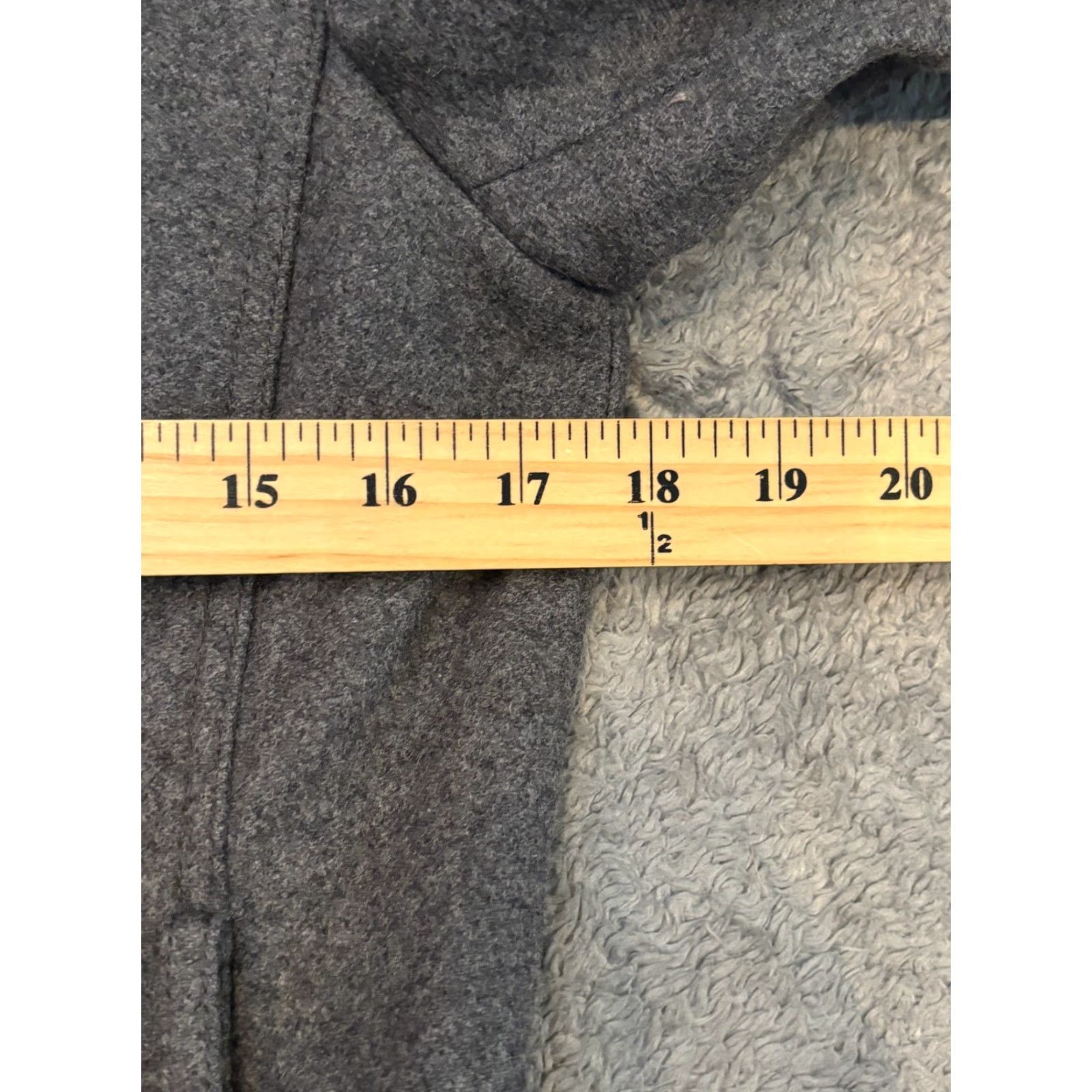 Banana Republic Banana Republic Peacoat Womens Small Gray Wool Blend Italian Fabric Mod Jacket Size S / US 4 / IT 40 - 3 Thumbnail