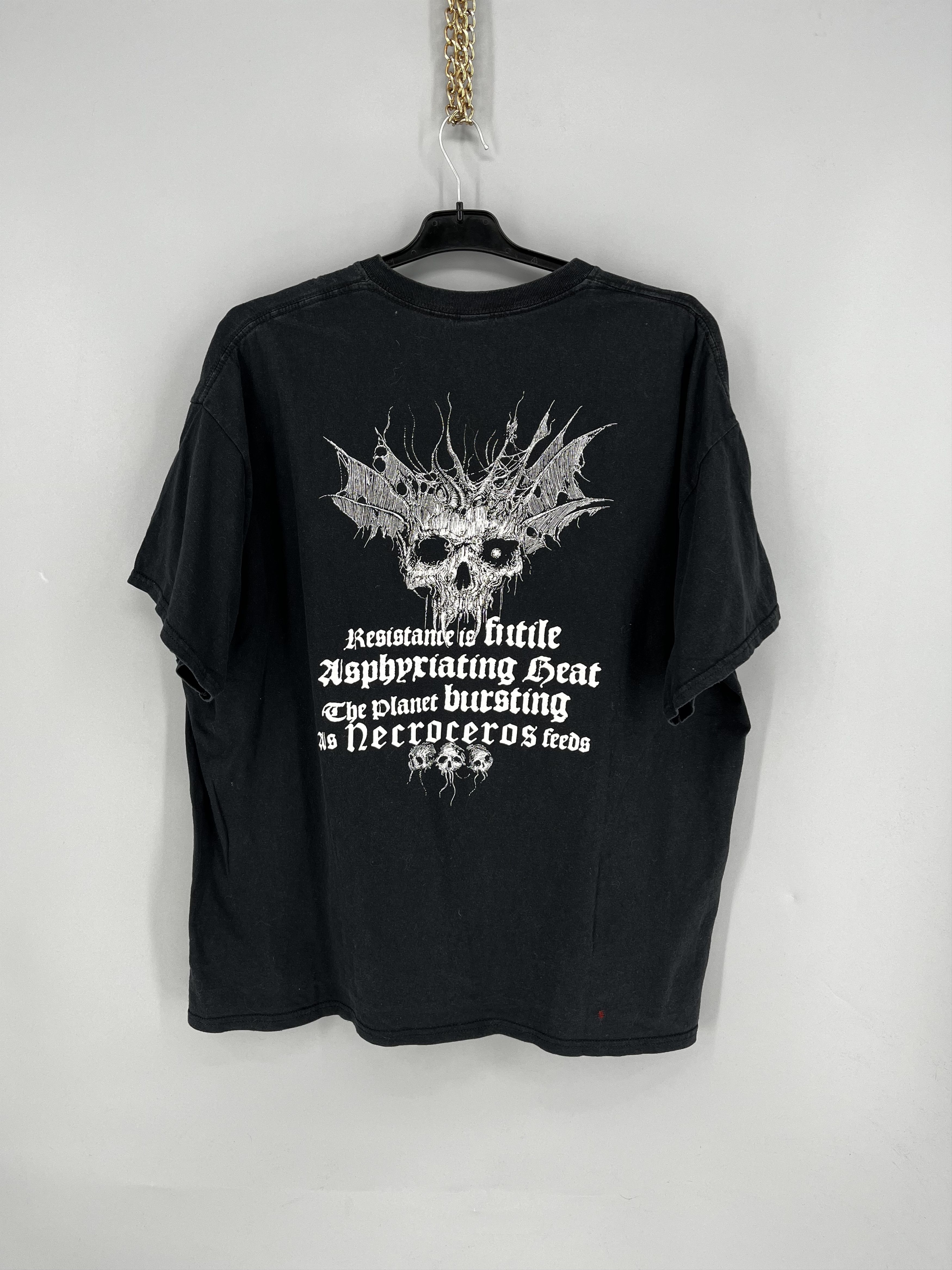 Band Tees Asphyx Crush the Cenotaph Death Metal Tee Size US M / EU 48-50 / 2 - 8 Thumbnail