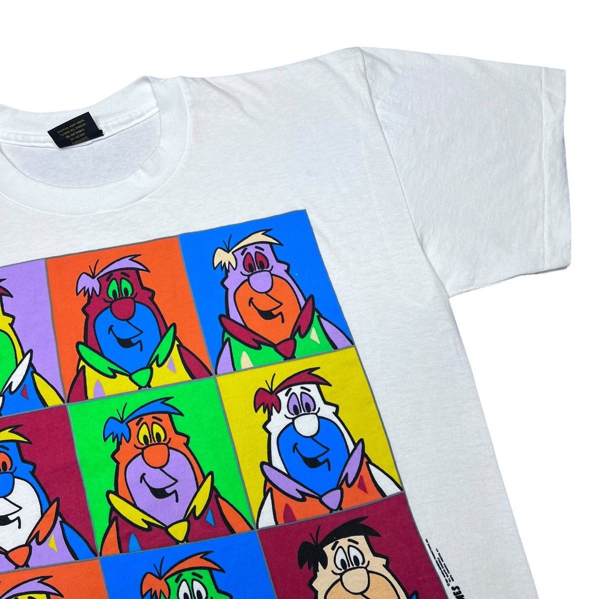 Changes Vintage 1991 Fred Flintstone Andy Warhol Style Pop Art Tee Size US L / EU 52-54 / 3 - 6 Thumbnail