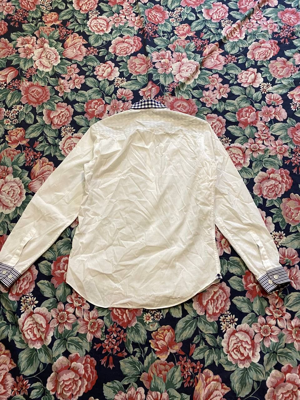 Etro White Shirt VINTAGE ETRO Y2K Size M Streetwear Size US M / EU 48-50 / 2 - 12 Thumbnail