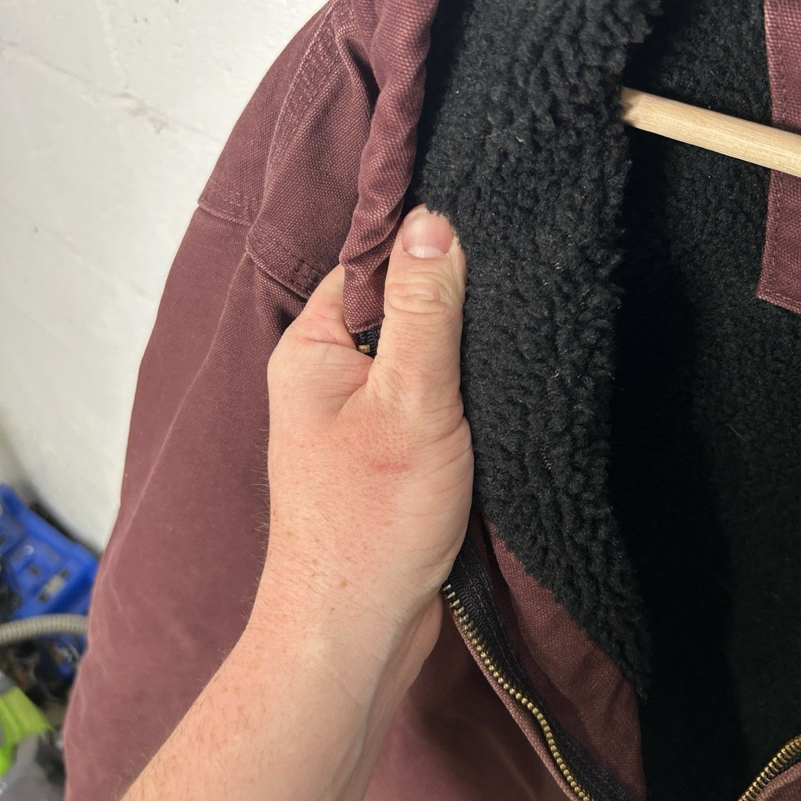 Carhartt Carhartt Sherpa-Lined Hooded Detroit Jacket “Port Heather” Size US XL / EU 56 / 4 - 15 Thumbnail