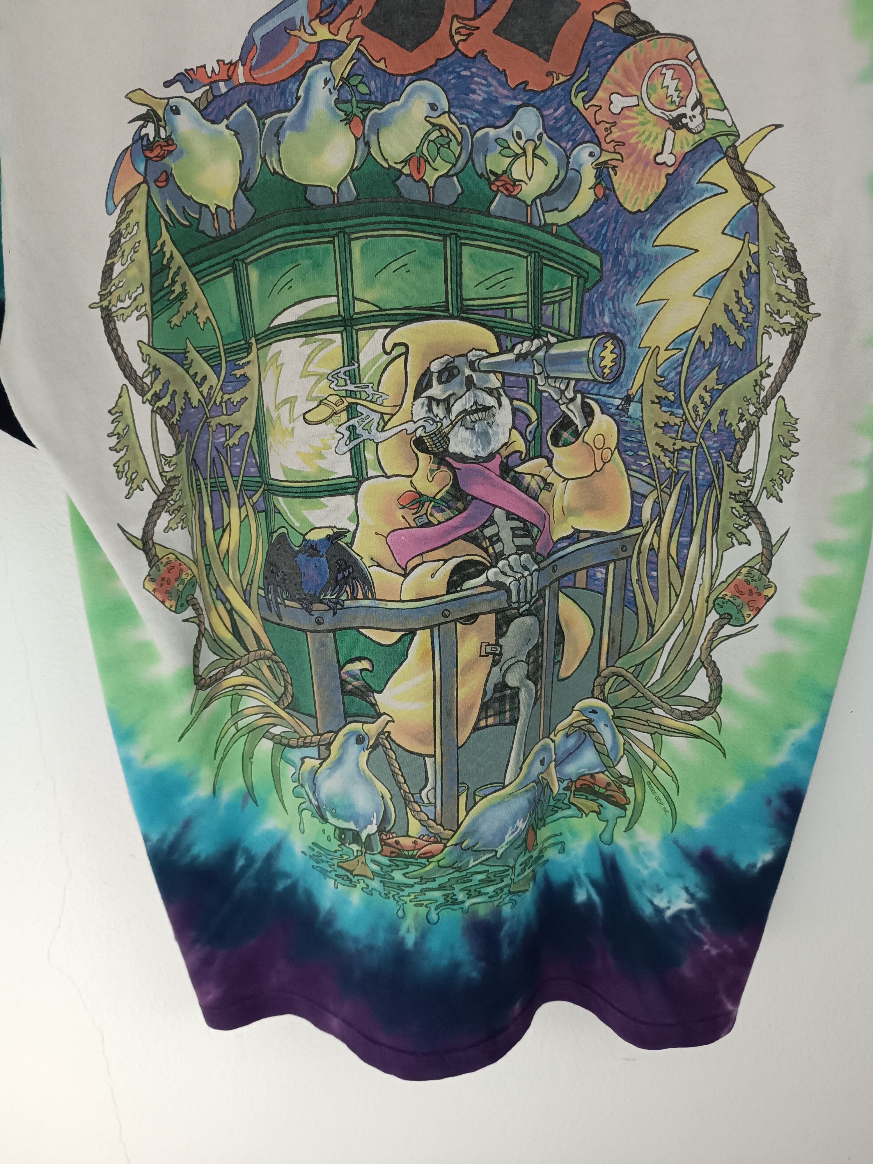 Liquid Blue VINTAGE 2000s GRATEFUL DEAD BY LIQUID BLUE VERY RARE TEES Size US M / EU 48-50 / 2 - 13 Thumbnail