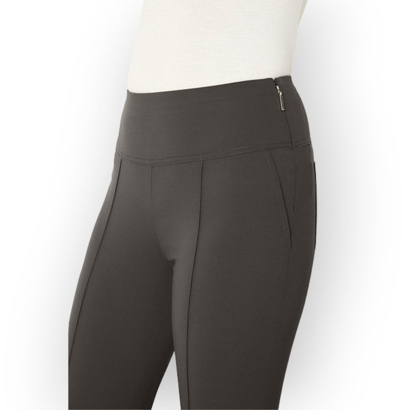 Other Anatomie Sonia Curvy Side Zip Travel Pant Gray XS 26x32 Size 27" / US 4 / IT 40 - 13 Thumbnail
