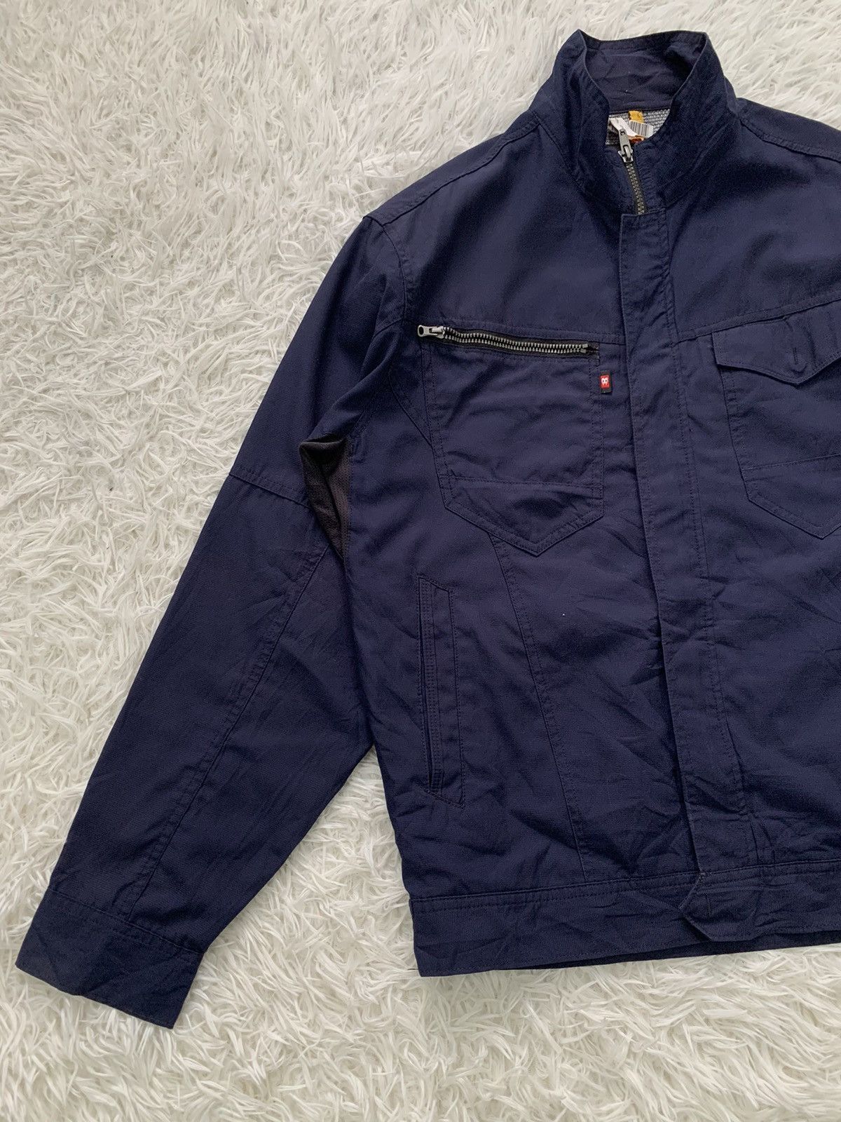 Japanese Brand Burtle Workwear Jacket Size US L / EU 52-54 / 3 - 3 Thumbnail