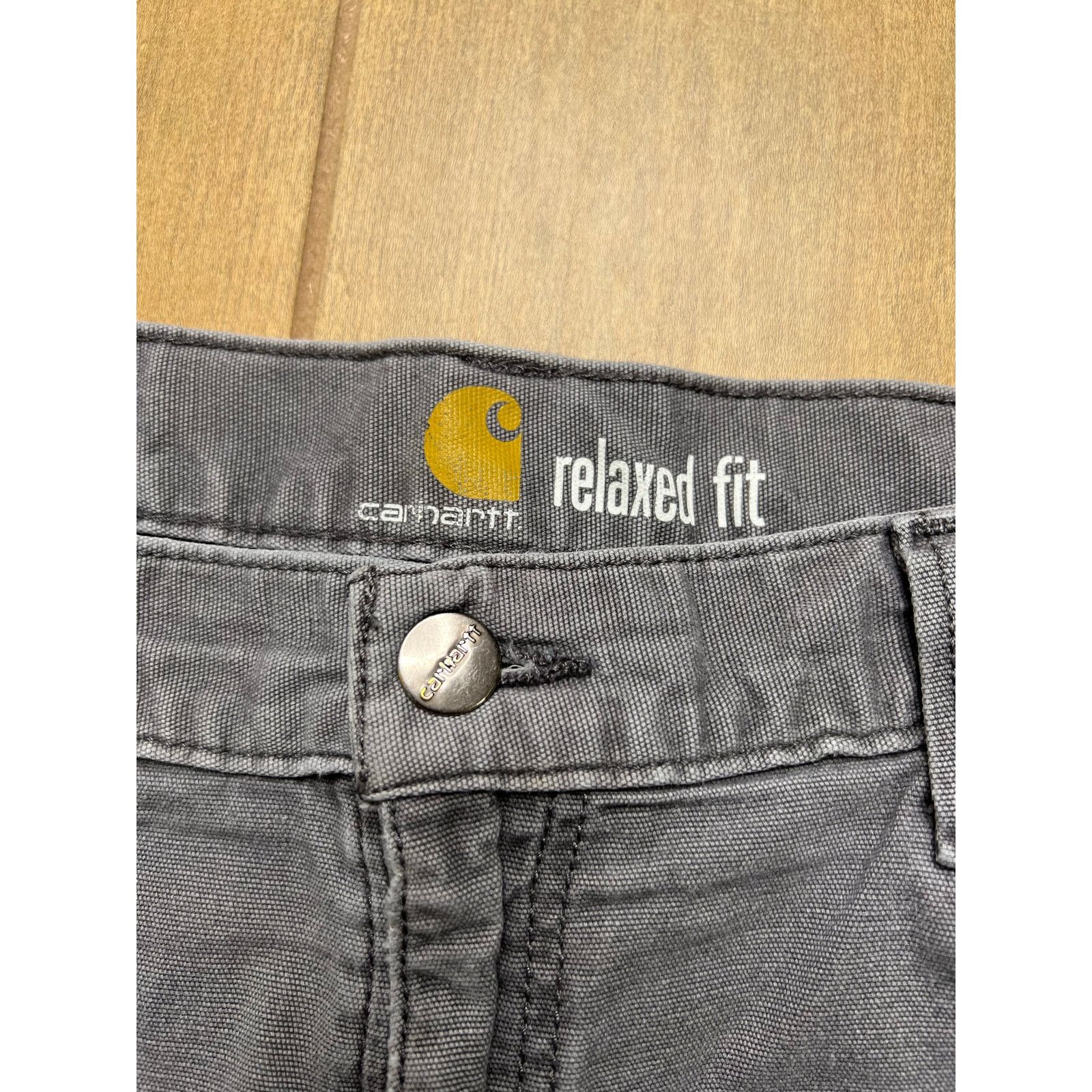 Carhartt Carhartt Pants Mens Sz 34 Gray Relaxed Fit Actual Sz 33x29 Size US 34 / EU 50 - 9 Thumbnail