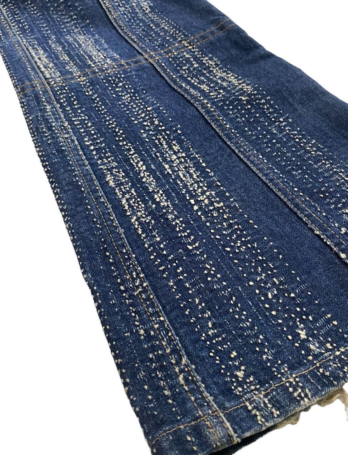Tornado Mart Vintage Tornado Mart Flare Boho-Chic Unique Stitch Detailing Size US 29 - 8 Thumbnail