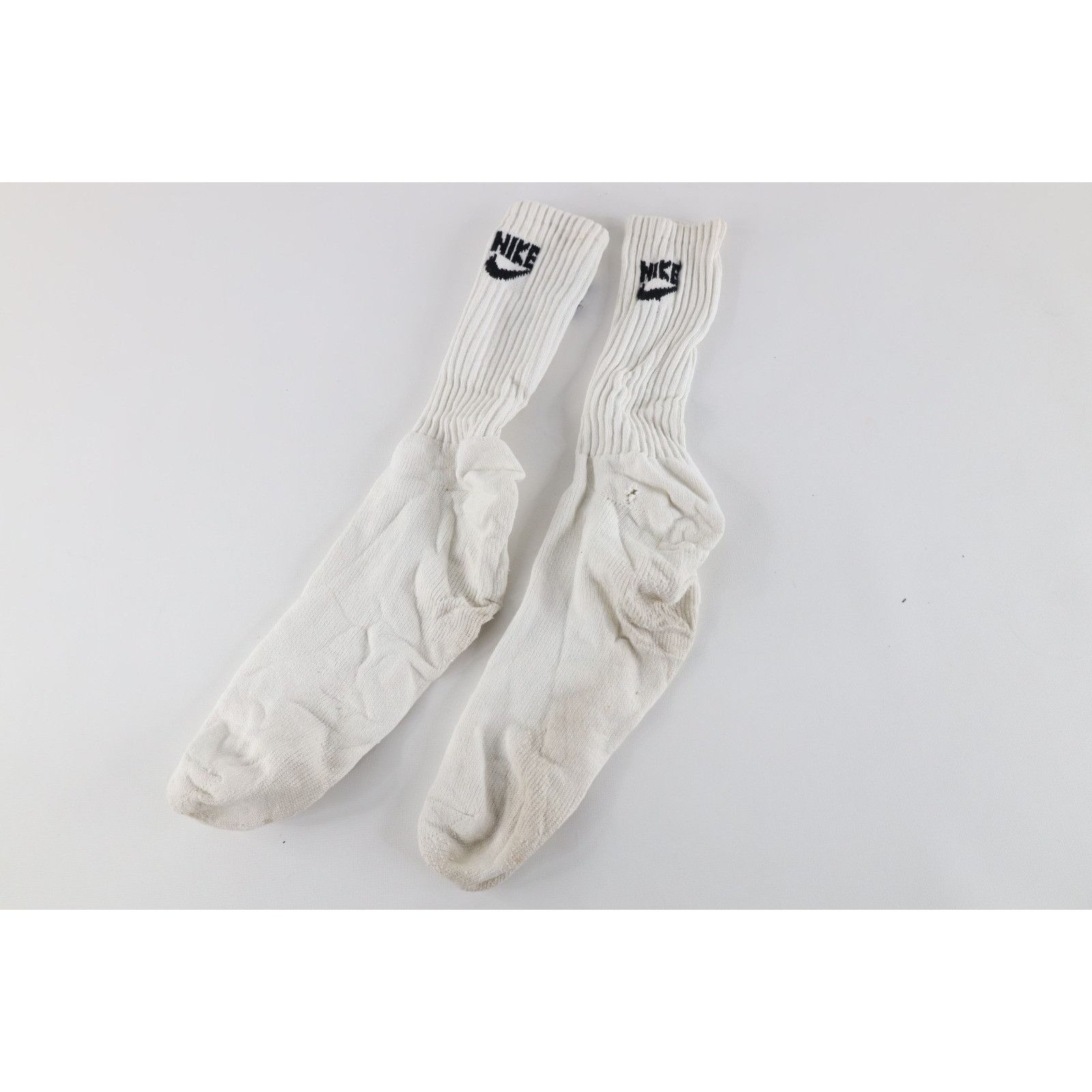 Nike Vintage 90s Nike Spell Out Travis Scott Swoosh Tube Socks Size ONE SIZE - 11 Thumbnail