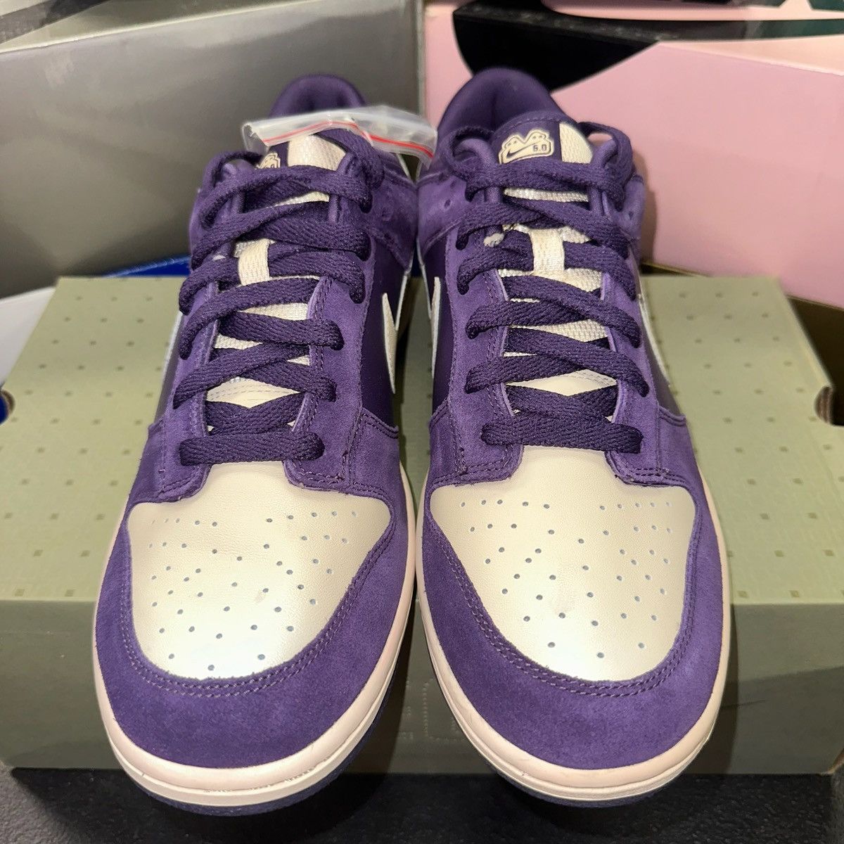 Nike Size 10.5 - Nike Dunk NKE Low Quasar Purple 314142-511 Size US 10.5 / EU 43-44 - 4 Thumbnail