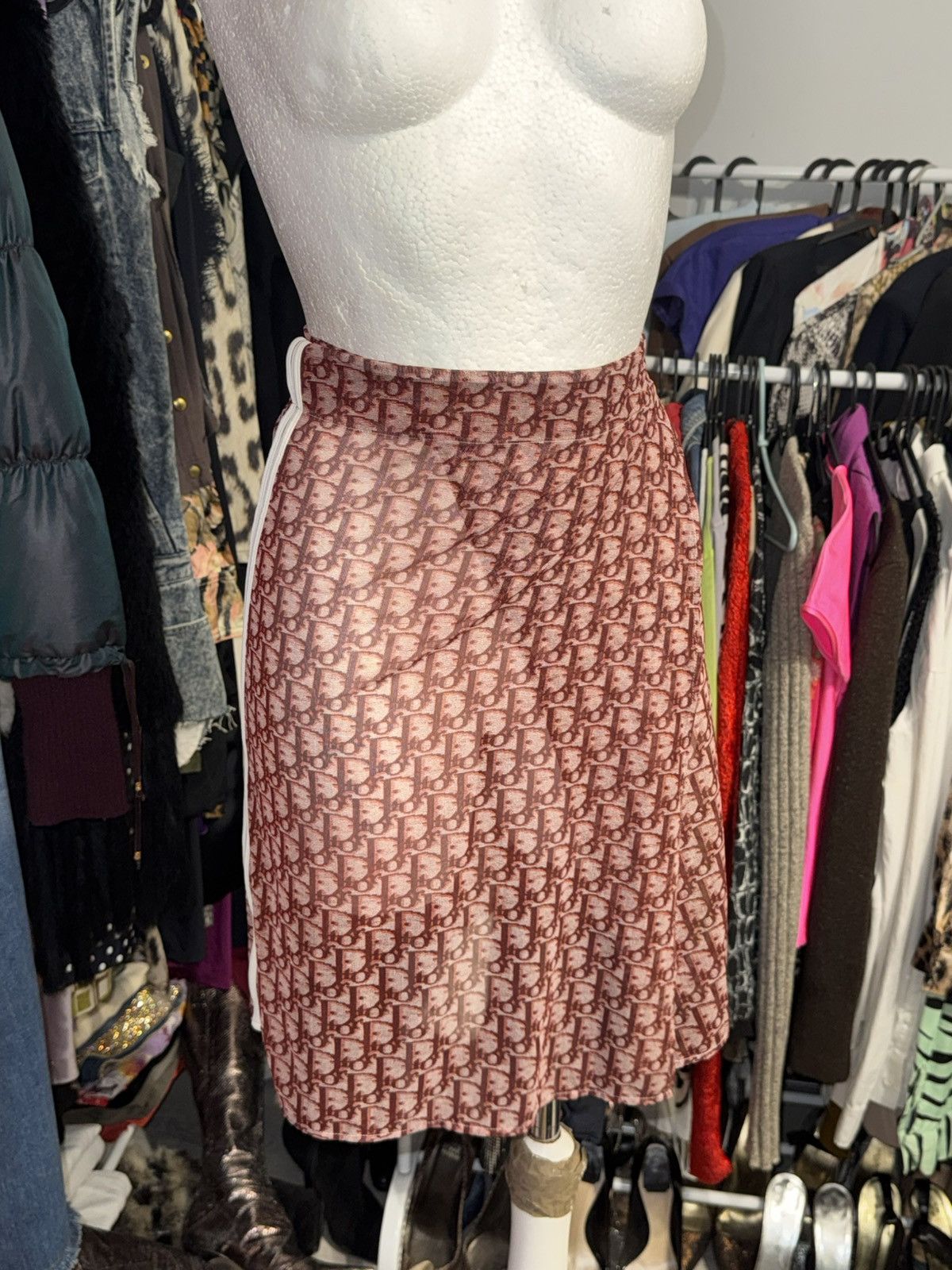 Dior Dior Red Trotter skirt John Galliano Size 26" / US 2 / IT 38 - 3 Thumbnail