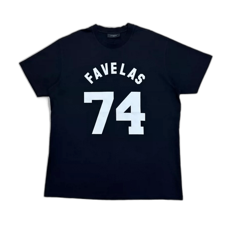 Givenchy Givenchy Short Sleeve Favelas 74 T-Shirt-yf Size US S / EU 44-46 / 1 - 1 Thumbnail